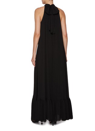 Back View - Click To Enlarge - ALICE & OLIVIA - Jovie Gathered Ruffle High Low Dress