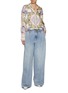Figure View - Click To Enlarge - ALICE & OLIVIA - Lane Oversized Button Down Long Sleeve Shirt