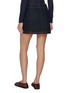 Back View - Click To Enlarge - ULLA JOHNSON - The Clara Dark Wash Denim Skirt
