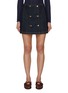 Main View - Click To Enlarge - ULLA JOHNSON - The Clara Dark Wash Denim Skirt