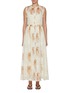 Main View - Click To Enlarge - ULLA JOHNSON - Kasia Sleeveless Midi Dress