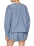 Back View - Click To Enlarge - ULLA JOHNSON - Kady Front Tie Cotton Blouse