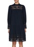 Main View - Click To Enlarge - ULLA JOHNSON - Colette Cotton Lace Mini Dress