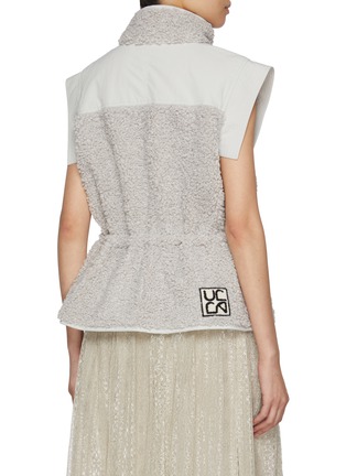 Back View - Click To Enlarge - ULLA JOHNSON - Tariet Teddy Fleece Vest