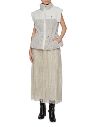Figure View - Click To Enlarge - ULLA JOHNSON - Tariet Teddy Fleece Vest