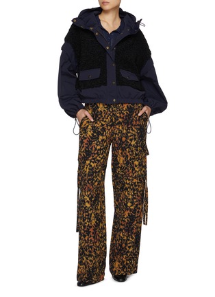 Figure View - Click To Enlarge - ULLA JOHNSON - Aidan Teddy Fleece Jacket