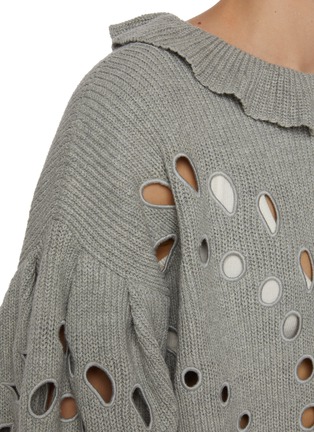  - ULLA JOHNSON - Francia Ruffled Collar Sweater