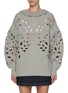 Main View - Click To Enlarge - ULLA JOHNSON - Francia Ruffled Collar Sweater