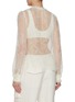 Back View - Click To Enlarge - ULLA JOHNSON - Iliana Neck Tie Lace Blouse