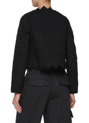 Back View - Click To Enlarge - ULLA JOHNSON - Zofia Quilted Cotton Jacket