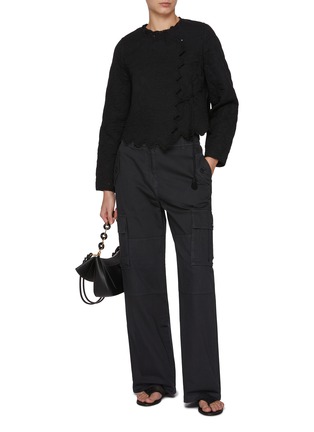 Figure View - Click To Enlarge - ULLA JOHNSON - Zofia Quilted Cotton Jacket