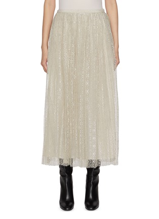 Main View - Click To Enlarge - ULLA JOHNSON - Maren Pleated Skirt