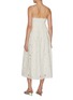 Back View - Click To Enlarge - ULLA JOHNSON - Marina Empire Cami Cotton Midi Dress