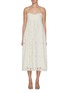 Main View - Click To Enlarge - ULLA JOHNSON - Marina Empire Cami Cotton Midi Dress