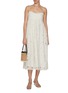 Figure View - Click To Enlarge - ULLA JOHNSON - Marina Empire Cami Cotton Midi Dress