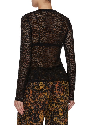 Back View - Click To Enlarge - ULLA JOHNSON - Anise Long Sleeve Top