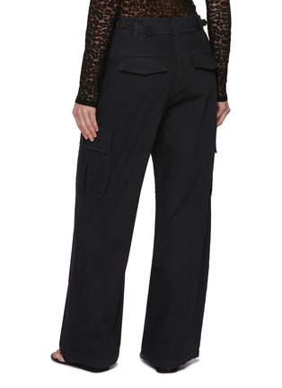 Back View - Click To Enlarge - ULLA JOHNSON - Aiden Cotton Cargo Pants