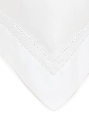 Detail View - Click To Enlarge - FRETTE - Essentials Doppio Ajour Sham — Scoglio