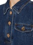 - SELF-PORTRAIT - Sleeveless Dark Wash Mini Dress
