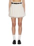 Main View - Click To Enlarge - SELF-PORTRAIT - Lace Trim Pleated Mini Skirt