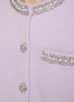  - SELF-PORTRAIT - Crystal Trim Knit Cardigan