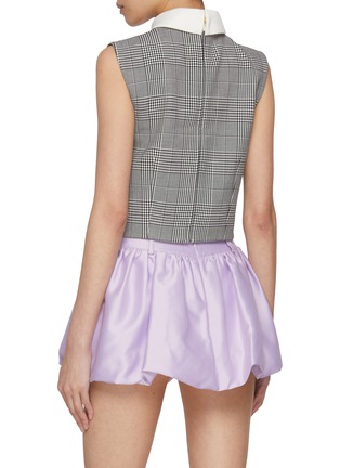 Back View - Click To Enlarge - SELF-PORTRAIT - Prince of Wales Chequered Top