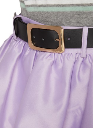  - SELF-PORTRAIT - Bubble Hem Taffeta Skort