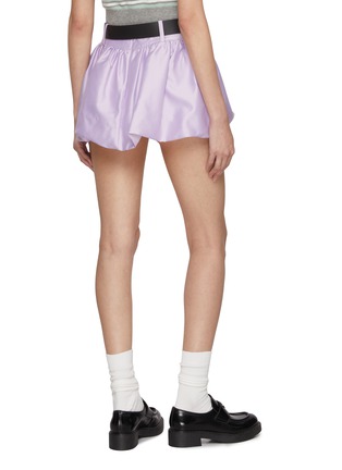 Back View - Click To Enlarge - SELF-PORTRAIT - Bubble Hem Taffeta Skort