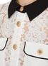  - SELF-PORTRAIT - Contrast Lace Mini Skirt