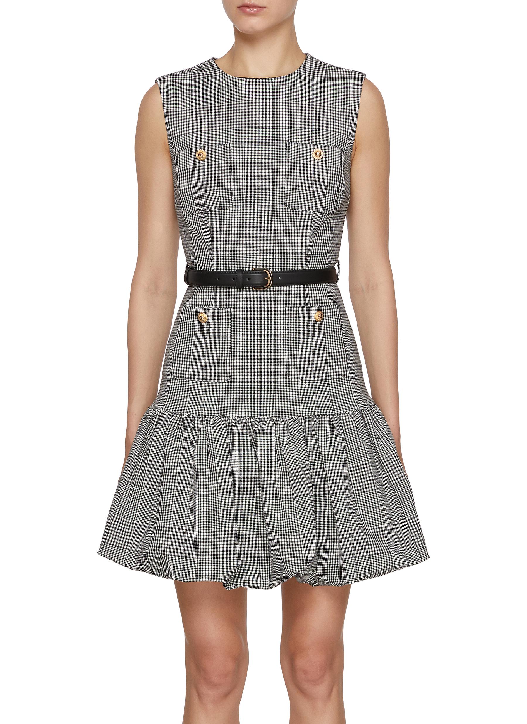 SELF-PORTRAIT | Prince Of Wales Chequered Mini Dress | Women