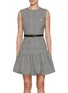 Main View - Click To Enlarge - SELF-PORTRAIT - Prince Of Wales Chequered Mini Dress