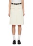Main View - Click To Enlarge - SELF-PORTRAIT - Light Wash Denim Midi Skirt