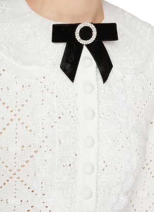  - SELF-PORTRAIT - Bib Knit Mini Dress