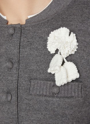  - SELF-PORTRAIT - Crochet Flower Knit Cardigan