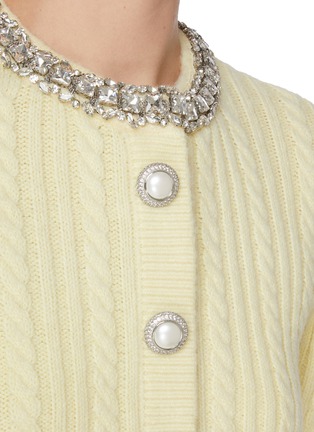 - SELF-PORTRAIT - Crystal Embellished Knit Cardigan