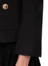  - SELF-PORTRAIT - Faux Fur Cuff Embellished Bouclé Jacket