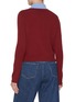 Back View - Click To Enlarge - SELF-PORTRAIT - Contrast Collor Knit Top