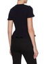 Back View - Click To Enlarge - SELF-PORTRAIT - Asymmetrical Buttoned Knit Top