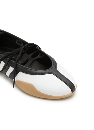 Detail View - Click To Enlarge - ADIDAS - Taekwondo Mei Leather Women's Ballet Sneakers