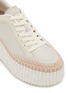 Detail View - Click To Enlarge - CHLOÉ - Nama Leather Women's Platform Sneakers