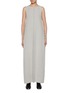 Main View - Click To Enlarge - RUOHAN - Line Sleeveless Cashmere Blend Maxi Dress