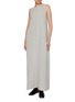 Figure View - Click To Enlarge - RUOHAN - Line Sleeveless Cashmere Blend Maxi Dress