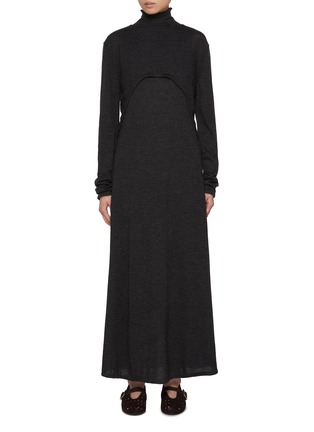 Main View - Click To Enlarge - RUOHAN - Gaya Cashmere Turtleneck Dress