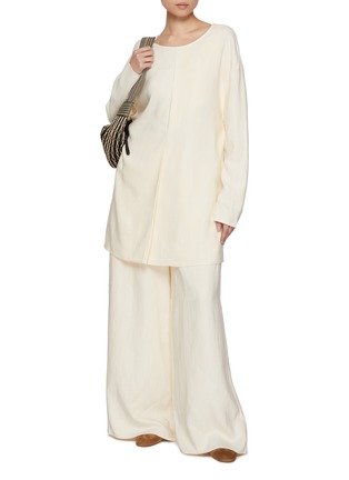 Figure View - Click To Enlarge - RUOHAN - Wide Leg Lounge Pants