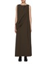 Main View - Click To Enlarge - RUOHAN - Boa Sleeveless Wool Blend Dress