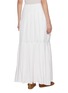 Back View - Click To Enlarge - RUOHAN - Alba Tiered Pleated Silk Blend Skirt