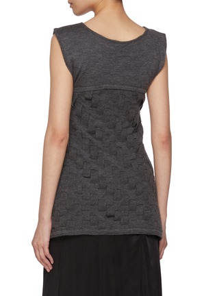 Back View - Click To Enlarge - RUOHAN - Bequia Cashmere Vest Top