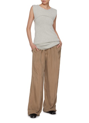 Figure View - Click To Enlarge - RUOHAN - Bequia Cashmere Vest Top