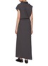 Back View - Click To Enlarge - RUOHAN - Cielo Cowl Neck Cotton Maxi Dress