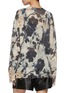 Back View - Click To Enlarge - R13 - Floral Print Boyfriend Linen Cardigan